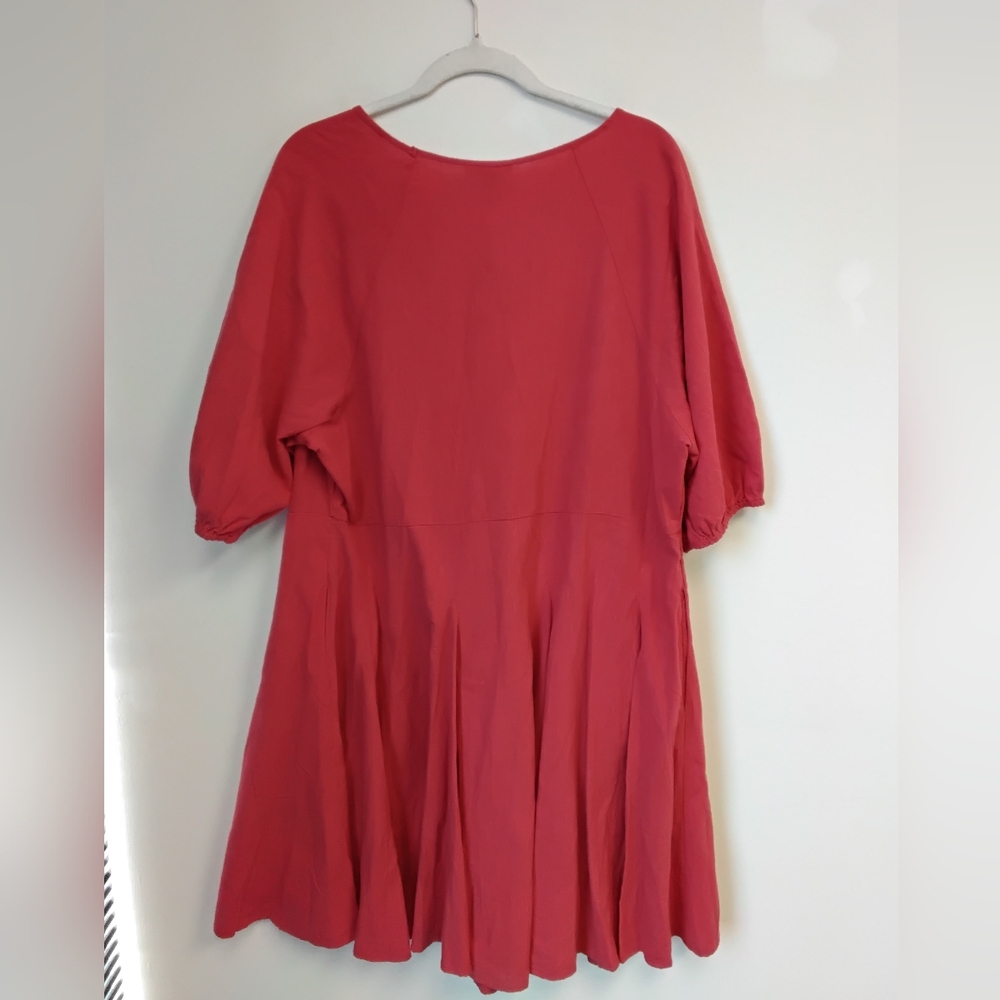 Universal Thread Red Mini Dress With Pockets #53 - Picture 2 of 3